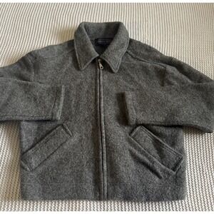 Herman Geist 100% Wool Sweater  Women Sz S Full Zip Cardigan Jacket